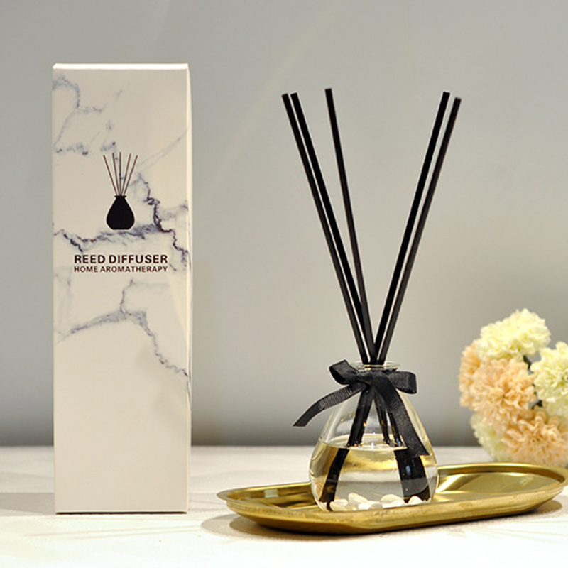 Wholesale aromatherapy reed diffuser oil with private label and customized packaging box